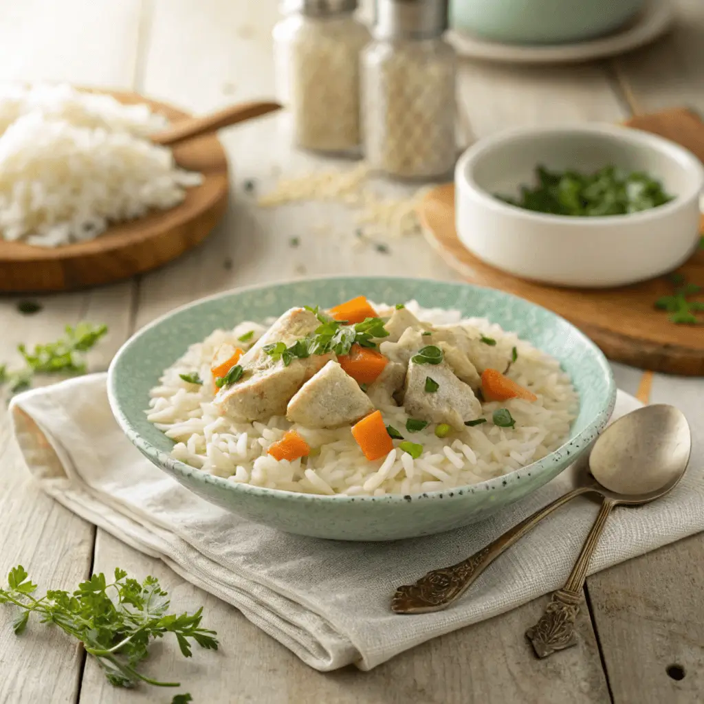 Campbell Soup Rice and Chicken